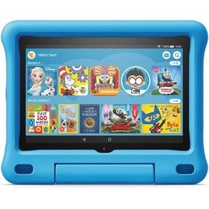 Fire HD 8 Kids tablet, 8" HD display, ages 3-7, 32 GB, Blue Kid-Proof Case